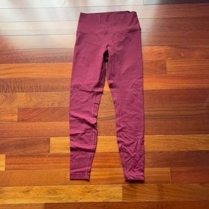 Lululemon size 8 leggings. Minimally worn.